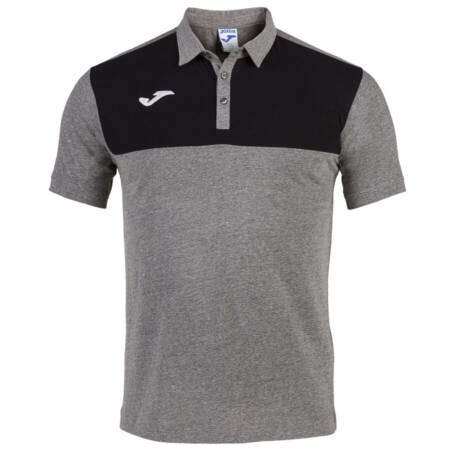 101684.281 -WINNER POLO MELANGE-BLACK S/S