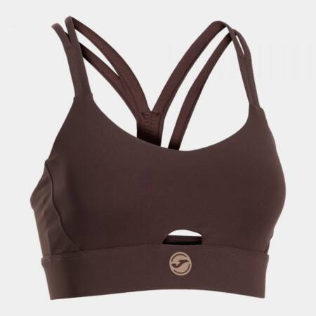 INDOOR GYM SPORT BRA BROWN