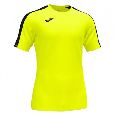 101656.061 -ACADEMY T-SHIRT FLUOR YELLOW-BLACK S/S